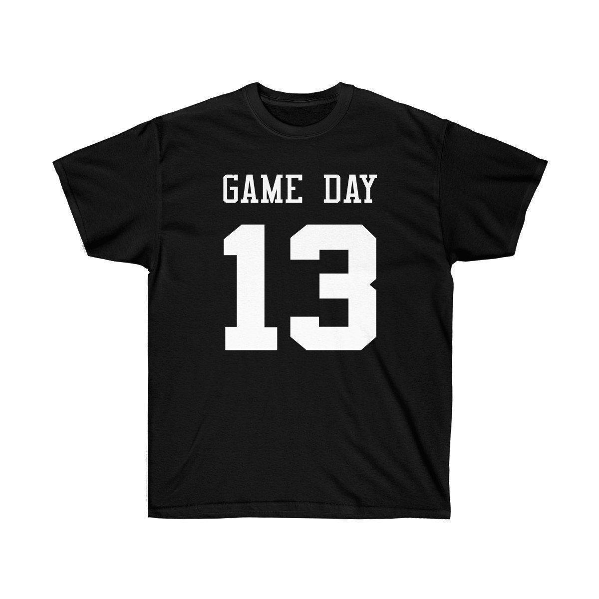 Game Day Tee - Sports T-shirt for Football, Basket, Soccer games-Black-L-Archethype