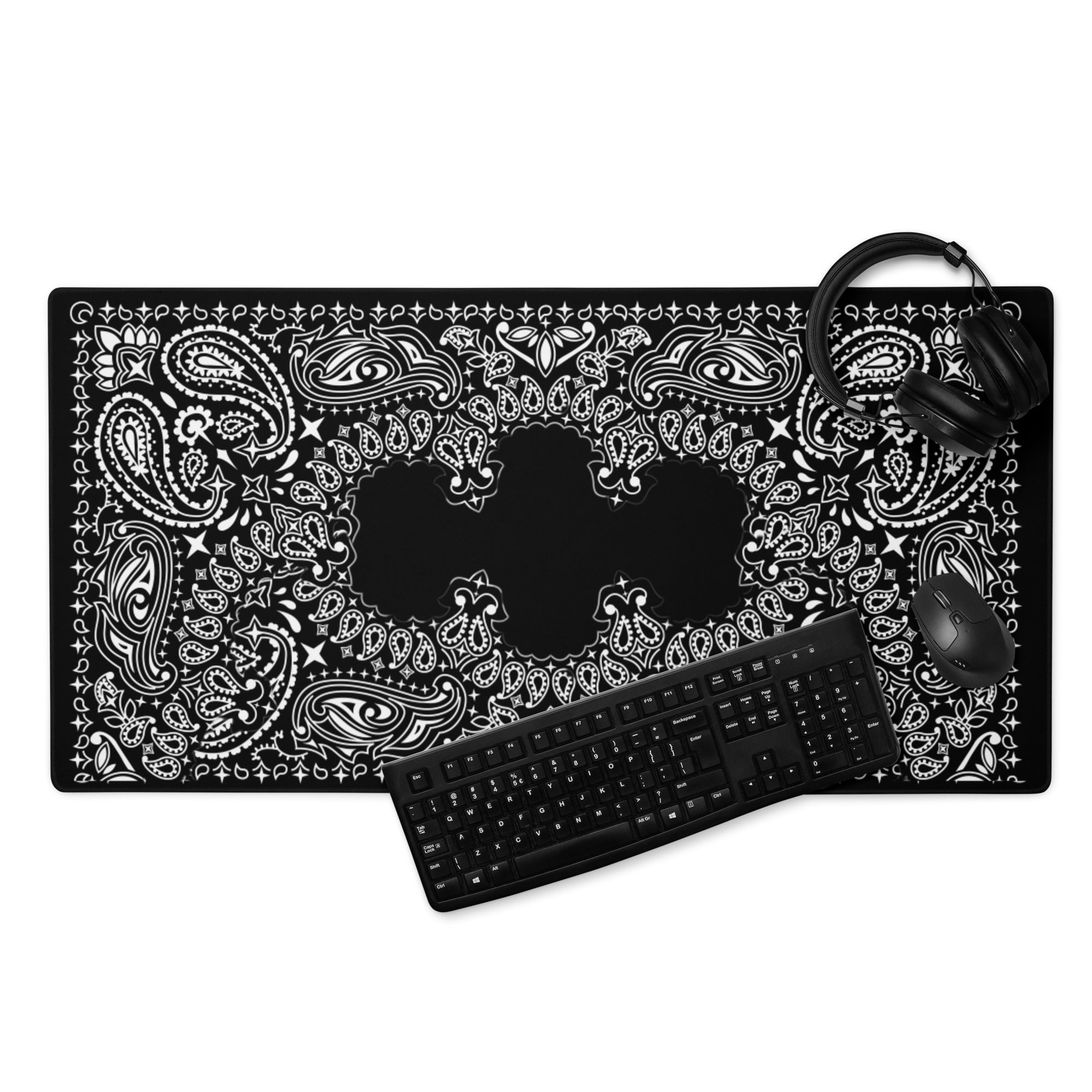 Black Bandana Gangsta Gaming mouse pad