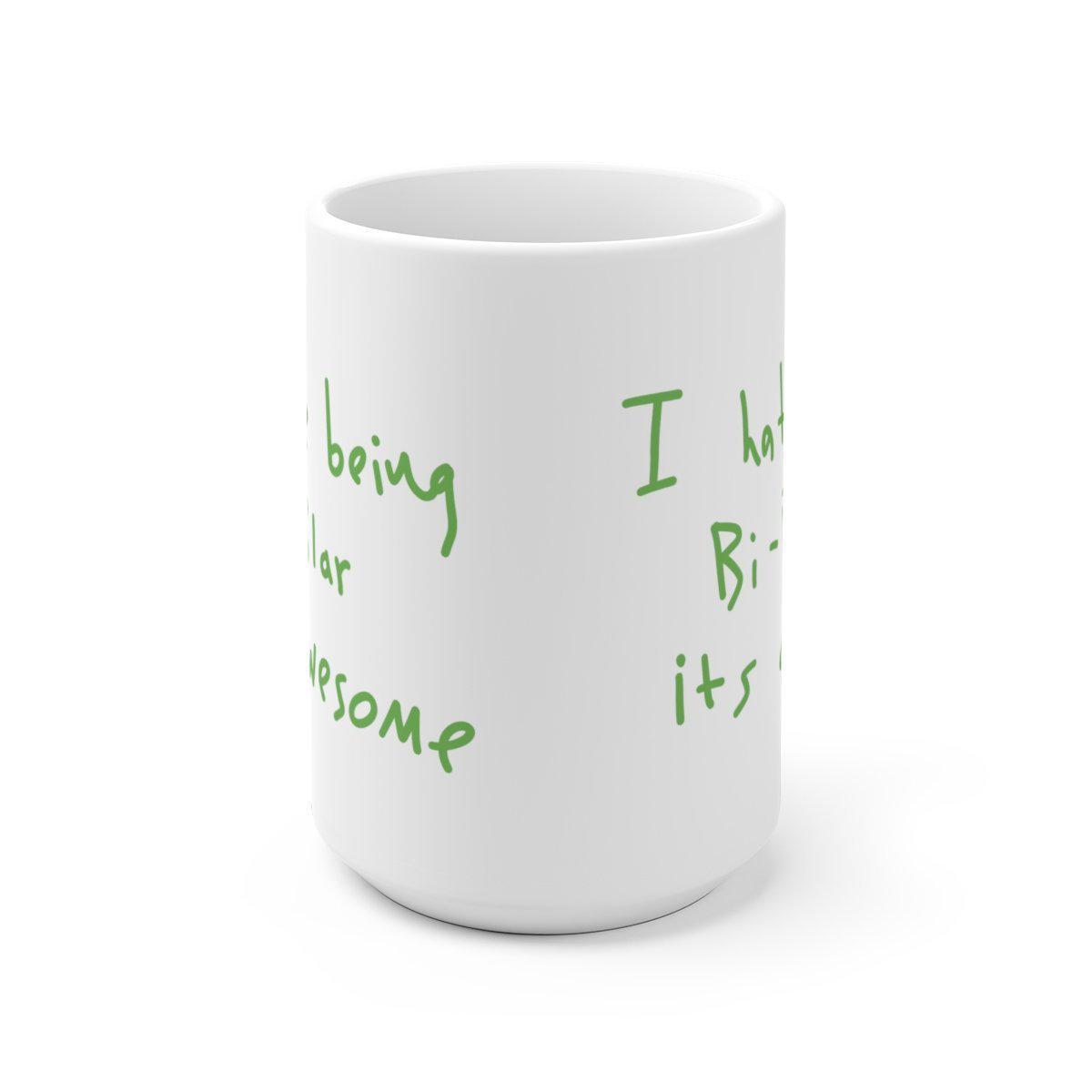 I hate being Bi-Polar it's awesome Mug - Inspired by Kanye West Album cover-Archethype