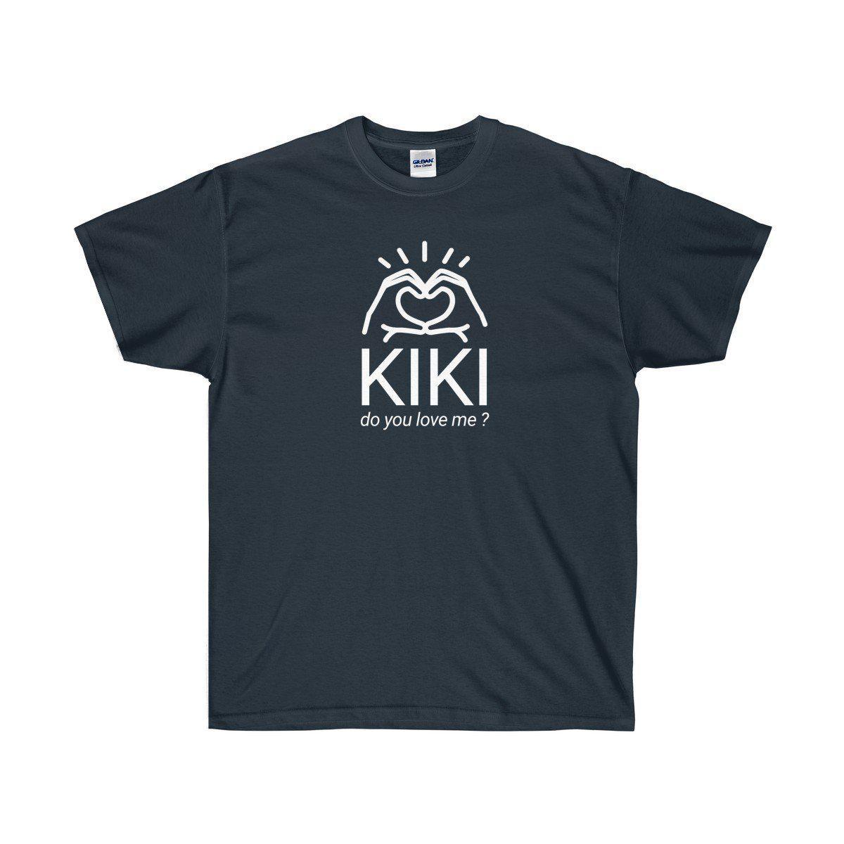 Kiki do you love me? In my feelings Drake inspired tee-Navy-S-Archethype