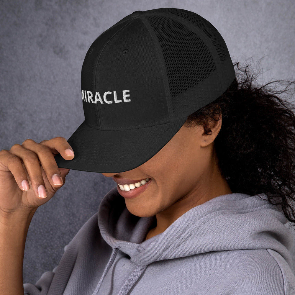 Miracle Trucker Cap Hat - Justin Bieber Inspired-Archethype