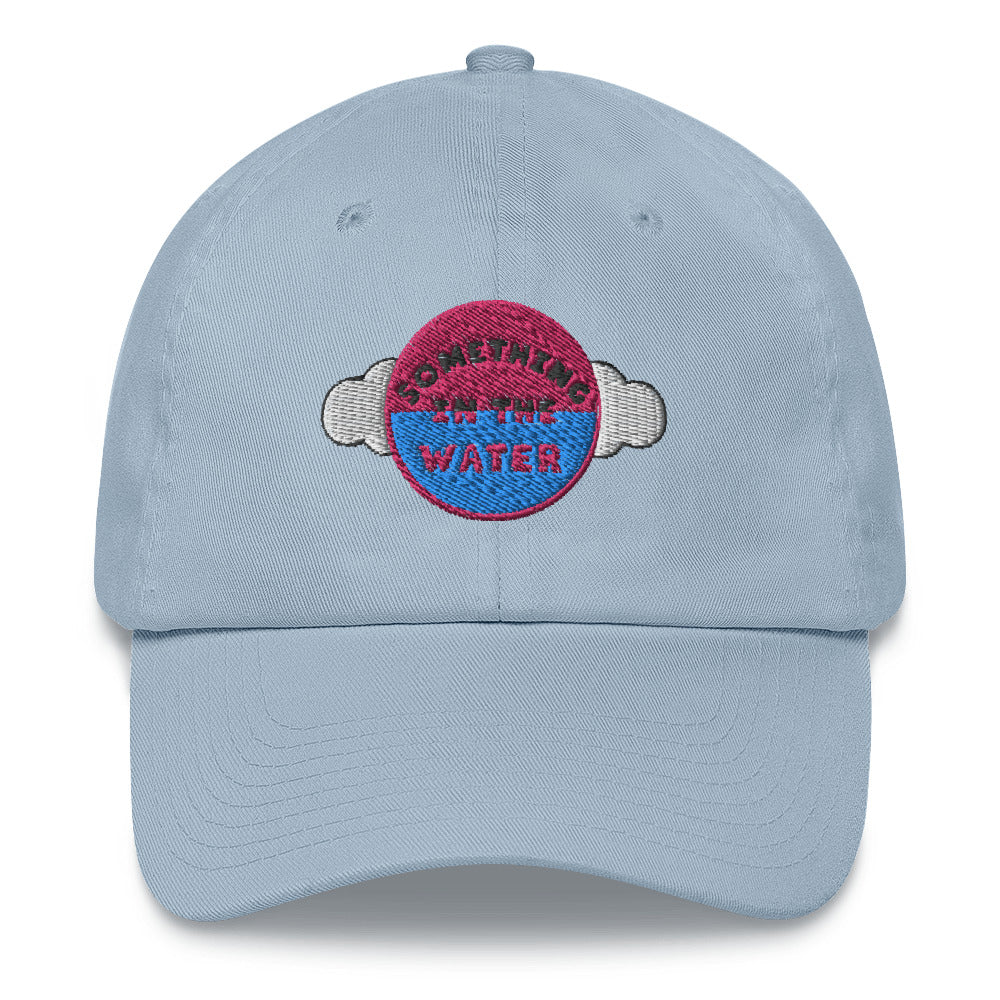 Something in the water Dad hat - Pharrell Williams Festival Merch inspired-Light Blue-Archethype