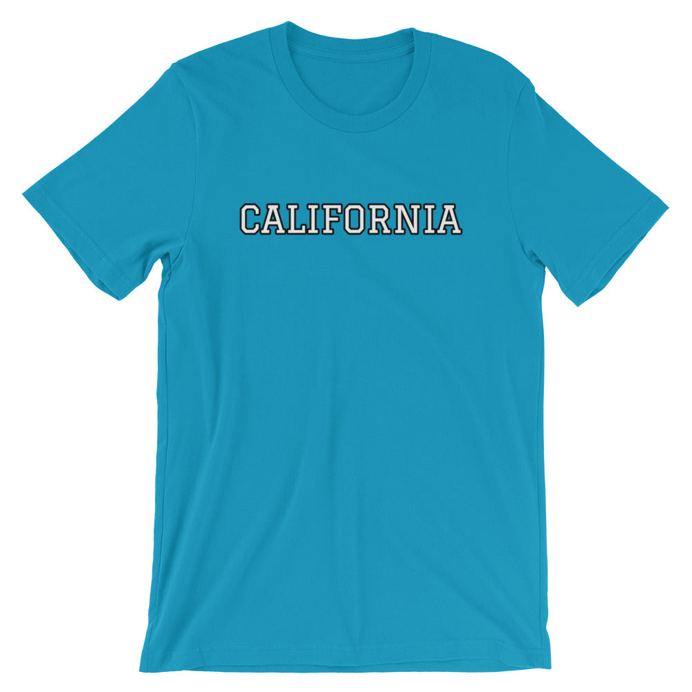 Personalized College T-Shirt-Aqua-S-Archethype