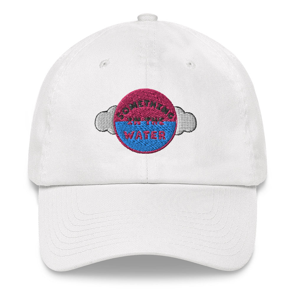 Something in the water Dad hat - Pharrell Williams Festival Merch inspired-White-Archethype