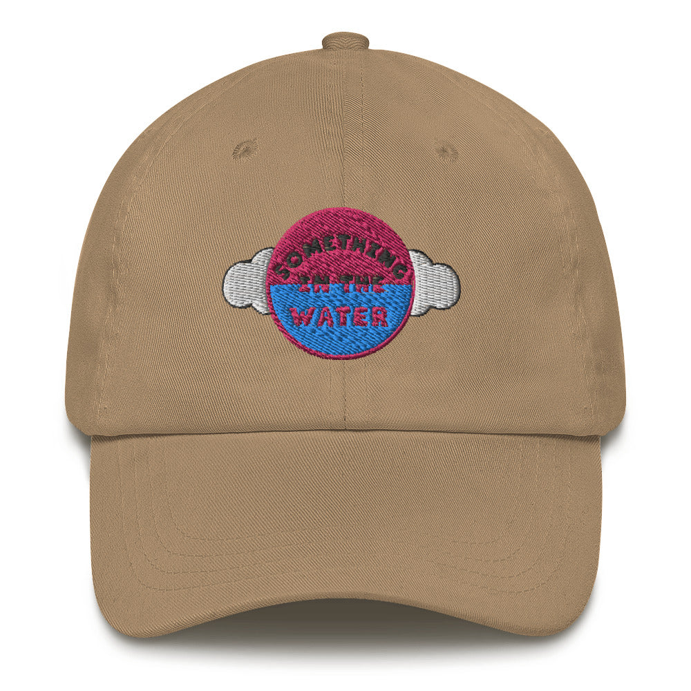 Something in the water Dad hat - Pharrell Williams Festival Merch inspired-Khaki-Archethype