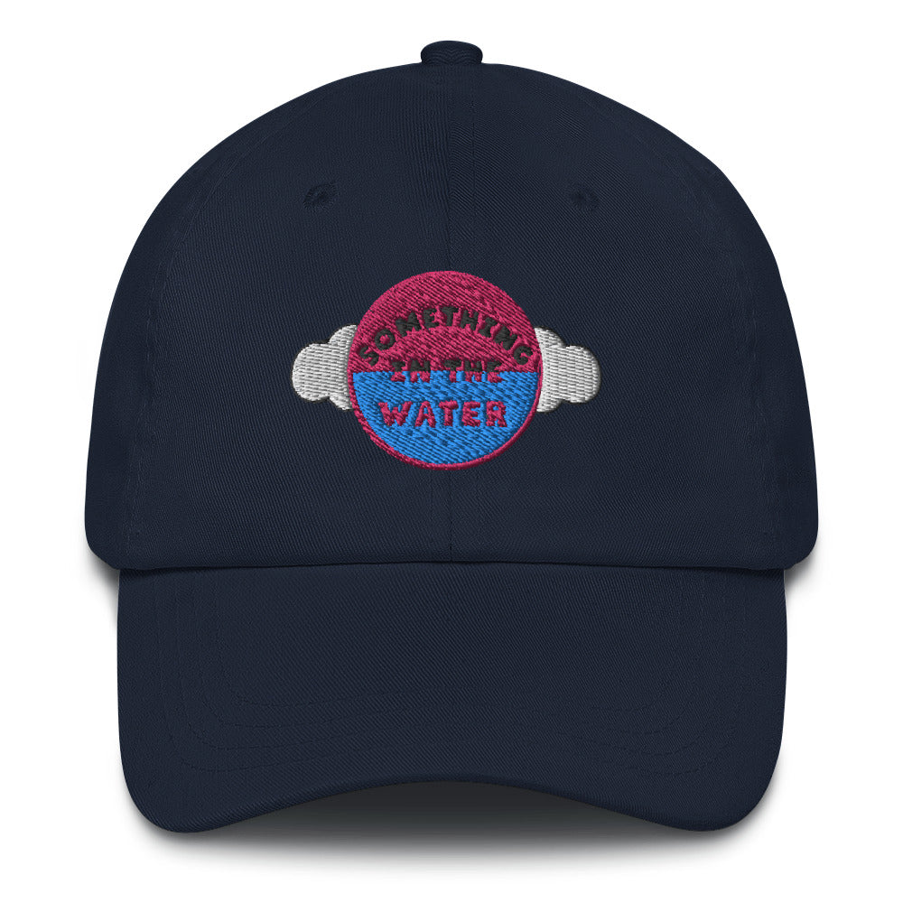 Something in the water Dad hat - Pharrell Williams Festival Merch inspired-Navy-Archethype