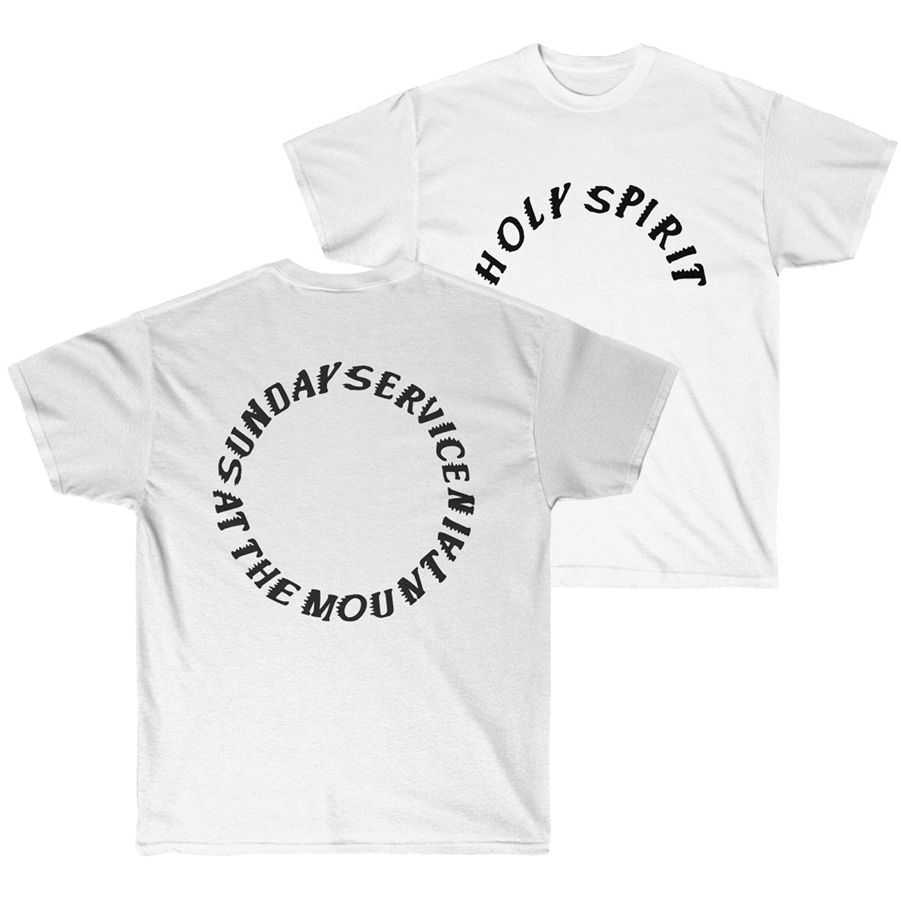 Holy Spirit Sunday Service at the Mountain Unisex Ultra Cotton Tee - Kanye West Coachella inspired-Archethype