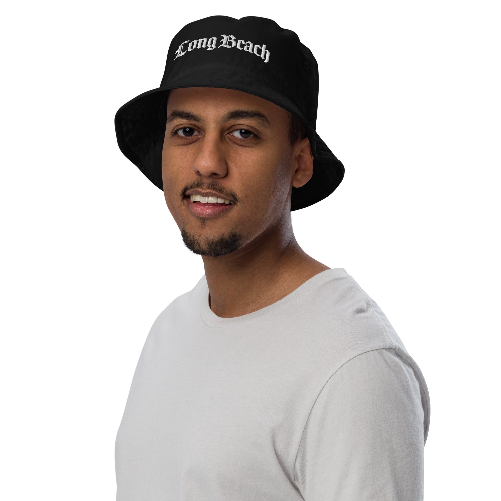 Long Beach Gangsta Organic bucket hat